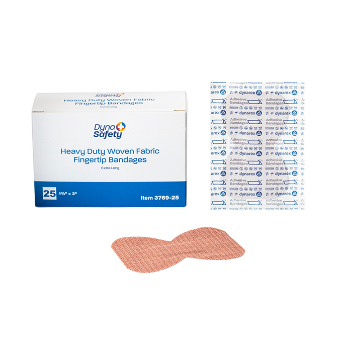 Dynarex Heavy Duty Woven Fabric Bandage - Fingertip XLong - 3769-25