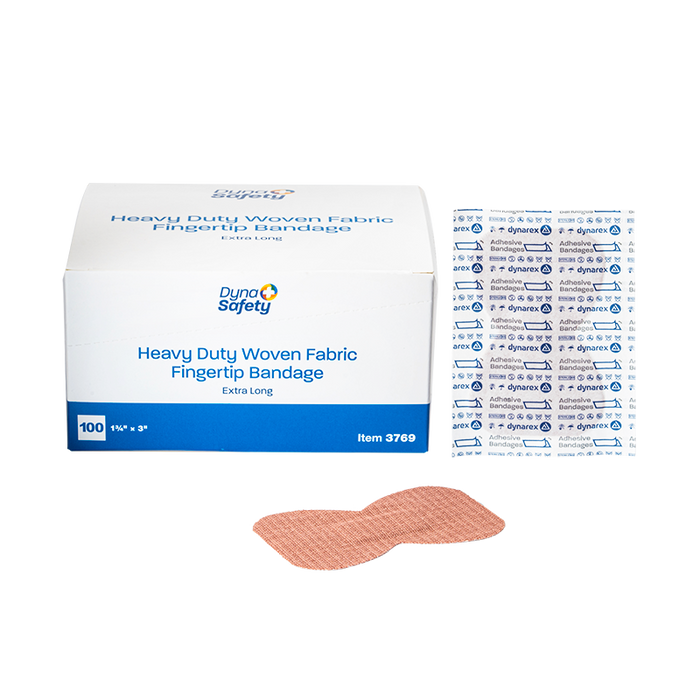 Dynarex Heavy Duty Woven Fabric Bandage - Fingertip XLong - 3769