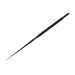 Aspen Surgical Hook, Weary Nerve, Blunt, Fine, .9 mm Tip Diameter, Black Finish, 7 3/4 in