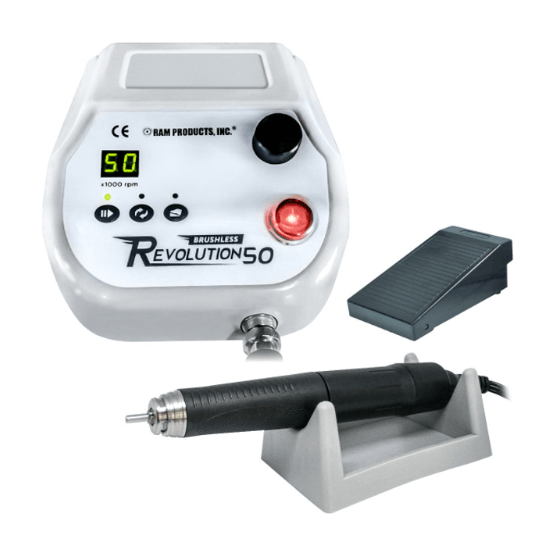 Ram Revolution 50 Brushless Set B 3/32" REVOLUTION50SETB - DENTAMED USA