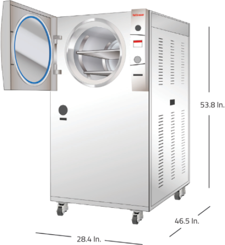 Tuttnauer 3870HSG-WS Pre/Post Vacuum Autoclave