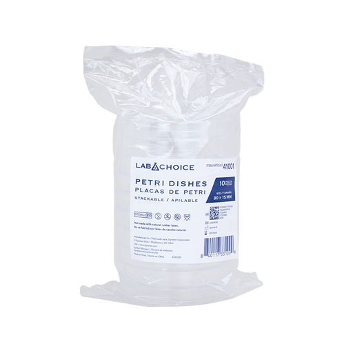 Dynarex LabChoice Stackable Petri Dishes