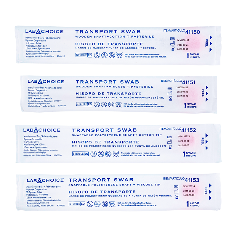 Dynarex LabChoice Transport Swabs
