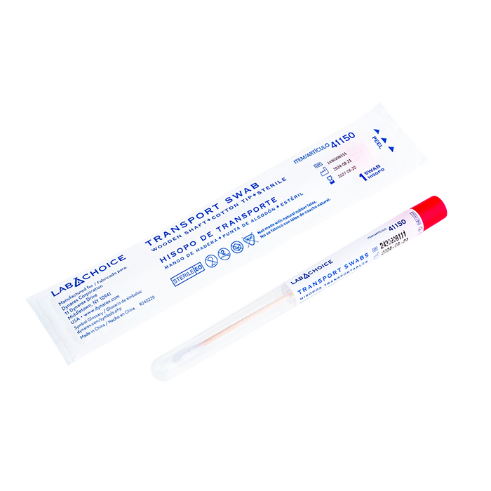 Dynarex LabChoice Transport Swabs
