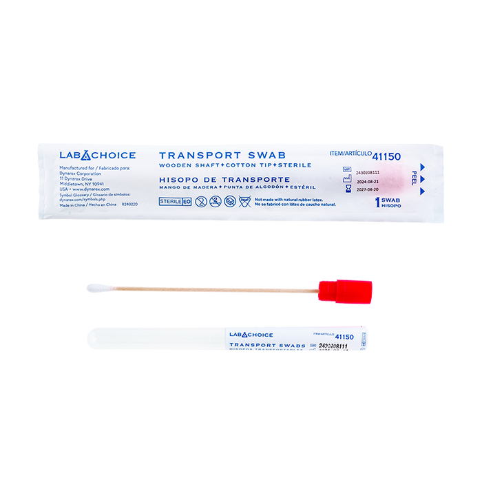Dynarex LabChoice Transport Swabs