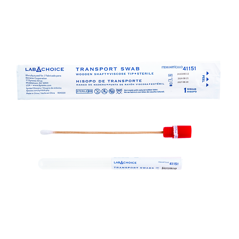 Dynarex LabChoice Transport Swabs