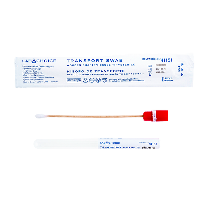 Dynarex LabChoice Transport Swabs