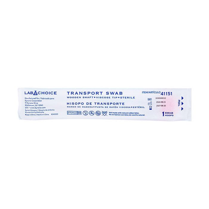 Dynarex LabChoice Transport Swabs