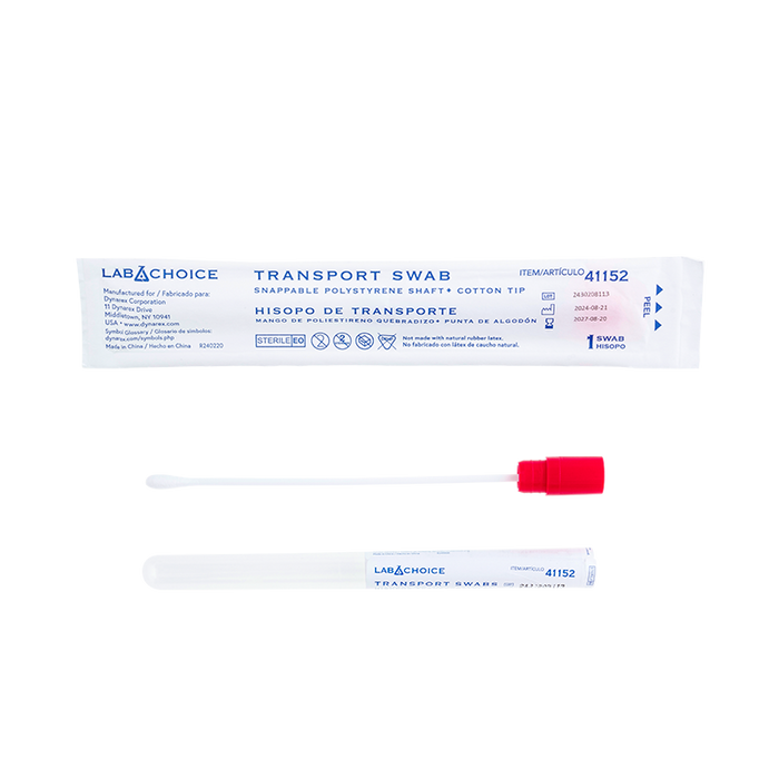 Dynarex LabChoice Transport Swabs