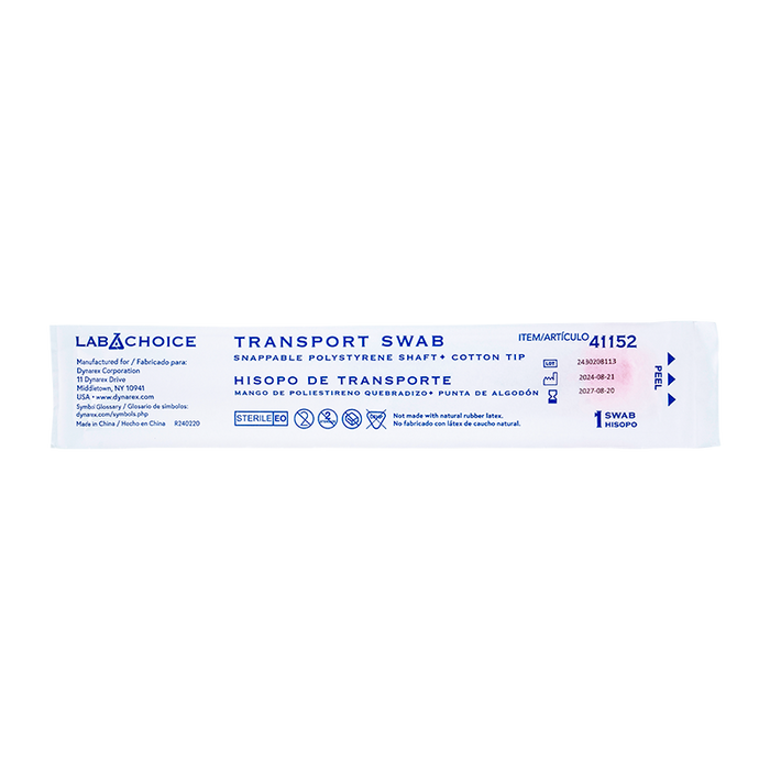 Dynarex LabChoice Transport Swabs