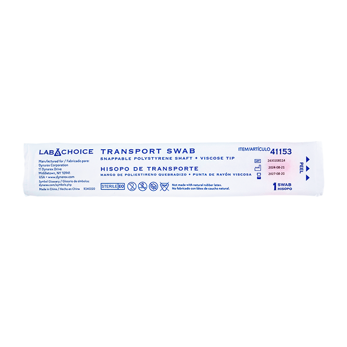 Dynarex LabChoice Transport Swabs