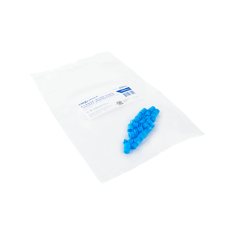 Dynarex LabChoice Flange Plug Caps for Test Tubes