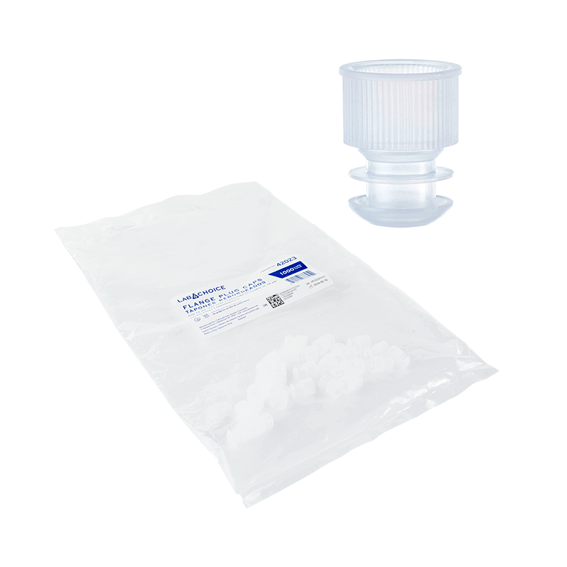 Dynarex LabChoice Flange Plug Caps for Test Tubes