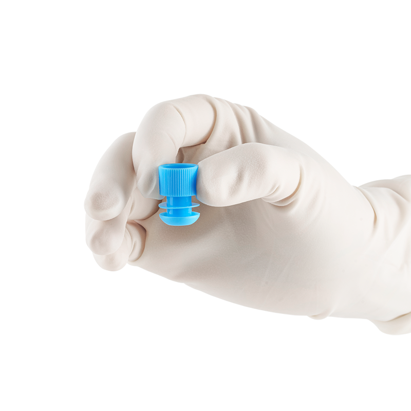 Dynarex LabChoice Flange Plug Caps for Test Tubes