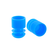 Dynarex LabChoice Flange Plug Caps for Test Tubes