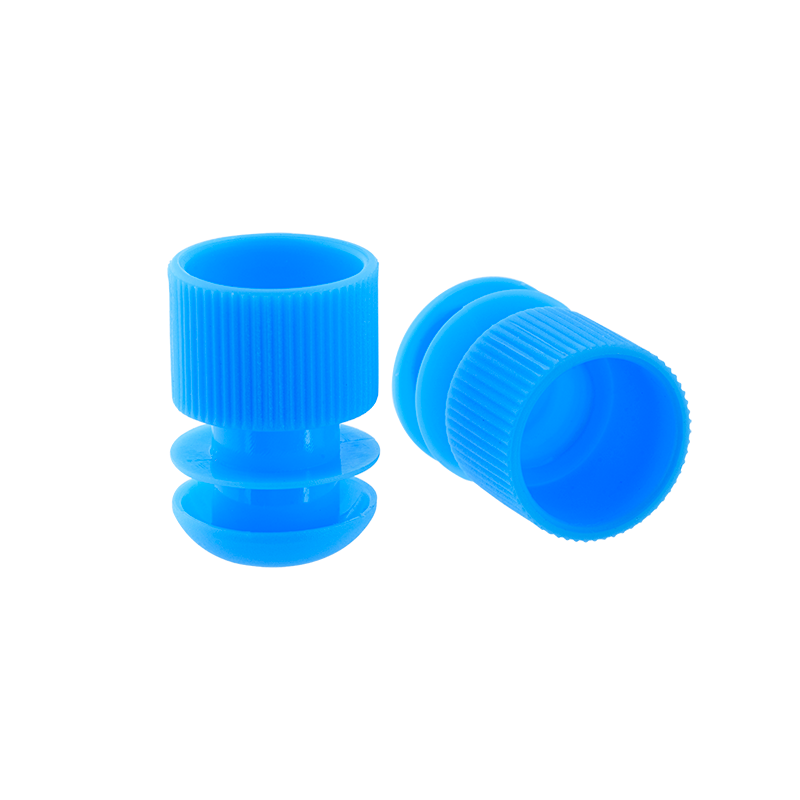 Dynarex LabChoice Flange Plug Caps for Test Tubes