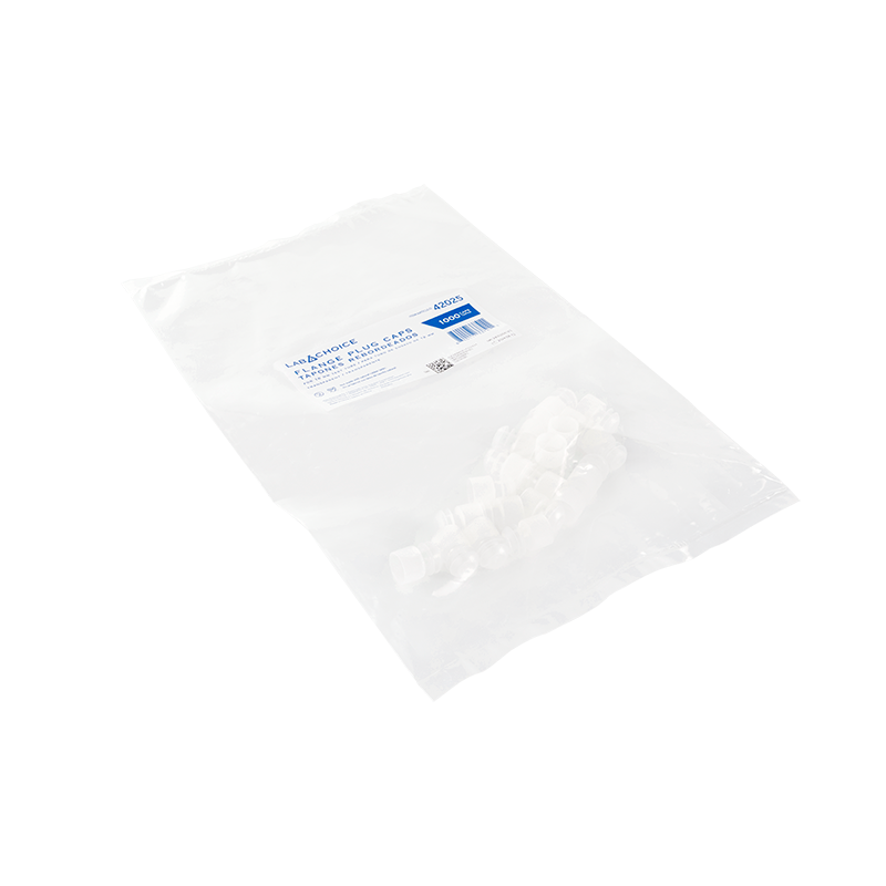 Dynarex LabChoice Flange Plug Caps for Test Tubes