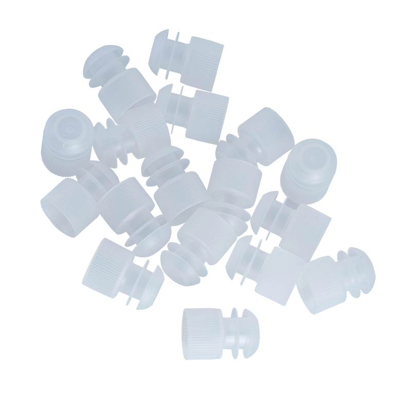 Dynarex LabChoice Flange Plug Caps for Test Tubes