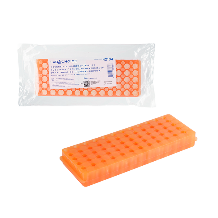 Dynarex LabChoice Reversible Microcentrifuge Tube Rack