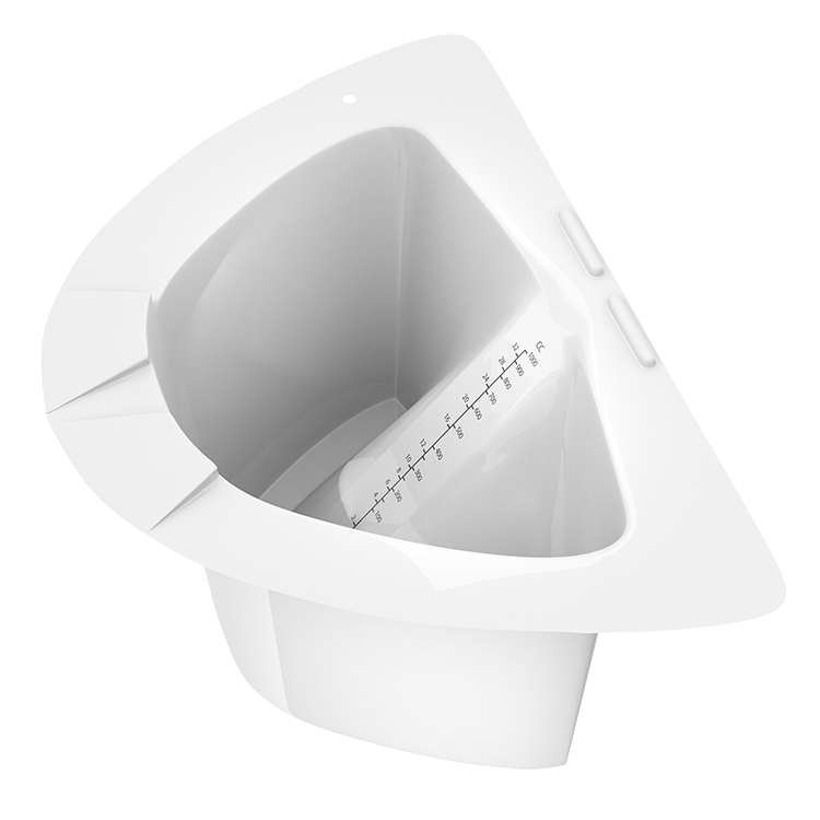 Dynarex LabChoice Nuns Cap Specimen Collection Container