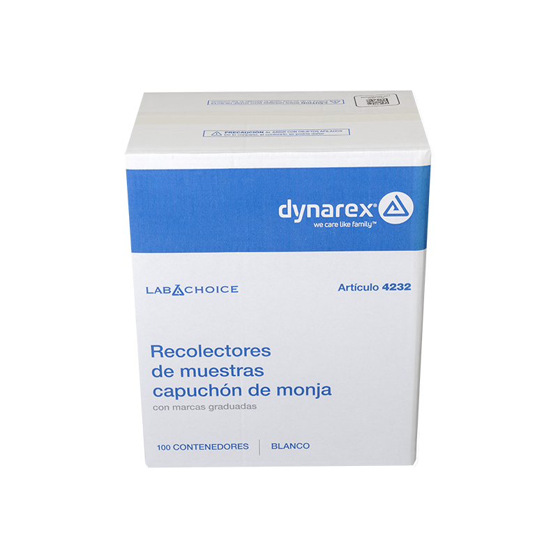 Dynarex LabChoice Nuns Cap Specimen Collection Container