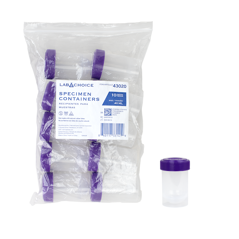 Dynarex LabChoice Specimen Containers