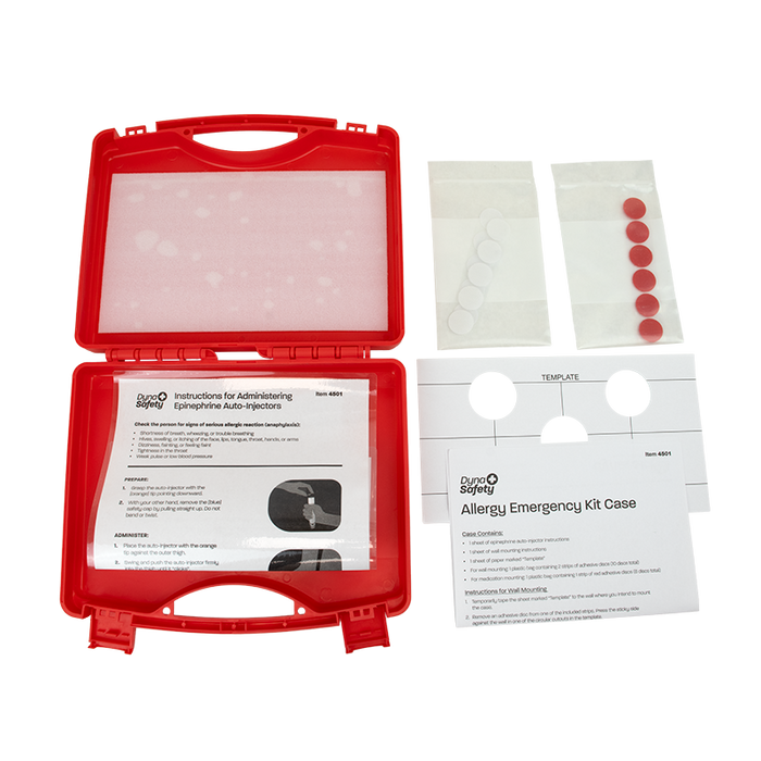 Dynarex Allergy Emergency Kit Case (4501)