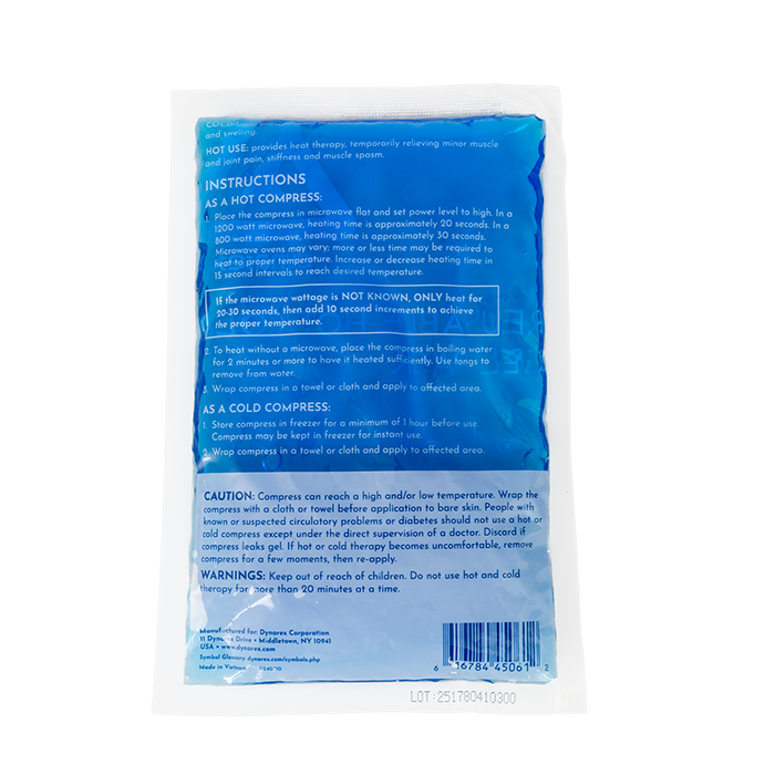 Dynarex Reusable Hot and Cold Gel Packs