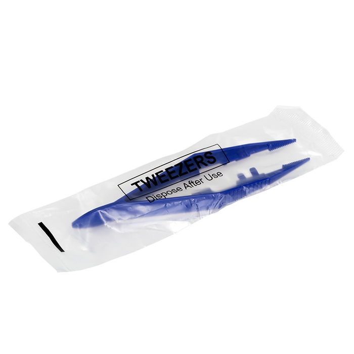 Dynarex Plastic Thumb Forceps - Individually Wrapped (4918)
