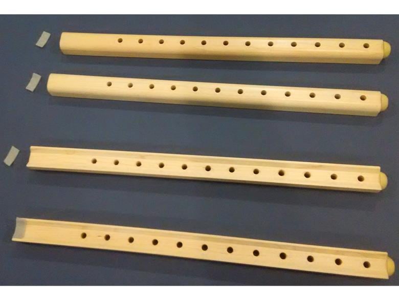 Custom Craftworks Kit Containing 4 Leg Extensions for a Portable Table