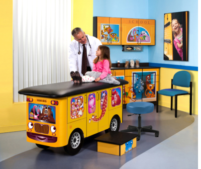 Clinton Industries 7020-RR Zoo Bus, Pediatric Ready Room