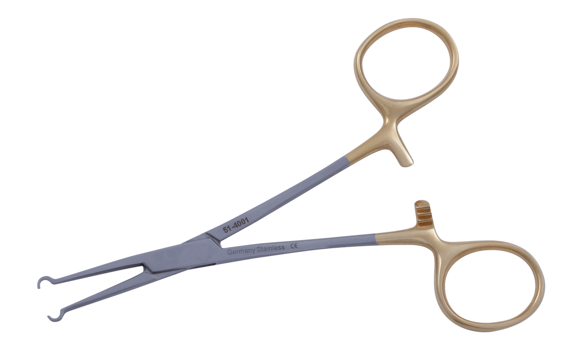 Aspen Surgical Clamp, Vasectomy No Scalpel Ring, 15 Ga w/Of Ring, 5 1/2 in