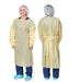 Aspen Surgical Gown, SMS, Over the Head, w/ Elastic Wrist, Yellow, XL 100/cs