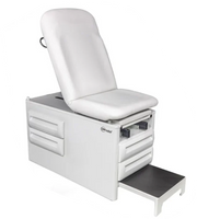 Manual Exam Table w/Four Drawers & Pull out Step Stool 5240 - Dentamed USA