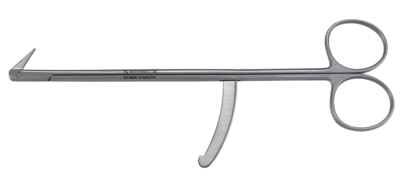 Aspen Surgical Symmetry Scissors, Diethrich, Circumflex Artery, w/Stabilization Bar, 120 Angle, 172 mm