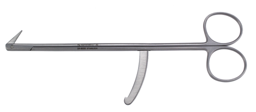 Aspen Surgical Symmetry Scissors, Diethrich, Circumflex Artery, w/Stabilization Bar, 120 Angle, 172 mm