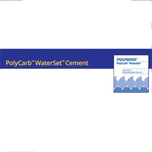 PolyCarb Waterset Cement - Pulpdent 590-CPC Waterset Cement polycarb-waterset-cement-pulpdent-590-cpc DENTAMED USA 590-CPC, PolyCarb