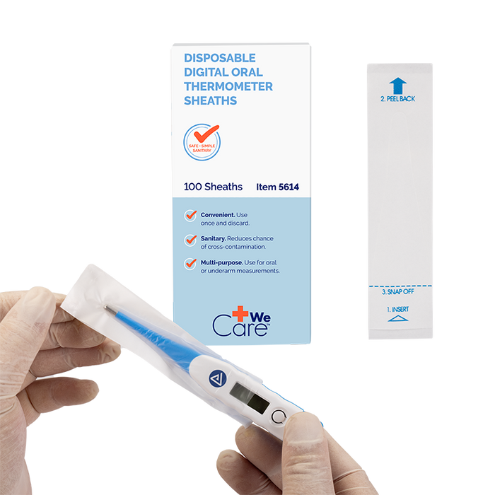 Dynarex Disposable Digital Oral Thermometer Sheaths (5614)