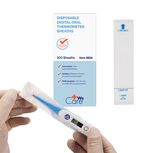Dynarex Disposable Digital Oral Thermometer Sheaths - 5614