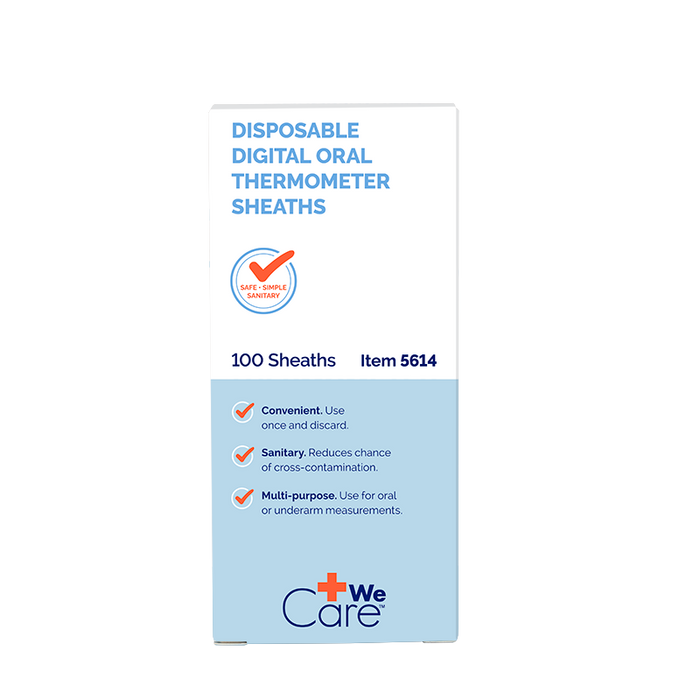 Dynarex Disposable Digital Oral Thermometer Sheaths (5614)