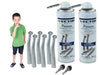 Vector 6 pack – optic package with couplers Includes: 6 Vx or F series optic high-speed handpieces, 2 (VKS6LE or VWS6 or VNS6) swivel couplers, and 2 cans of — PKG-02