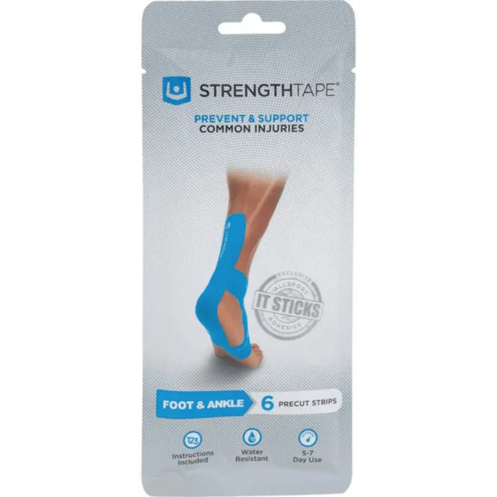 Drive Medical STRENGTHTAPE® Kinesiology Tape Kit (Ankle & Foot) — 6300-AF