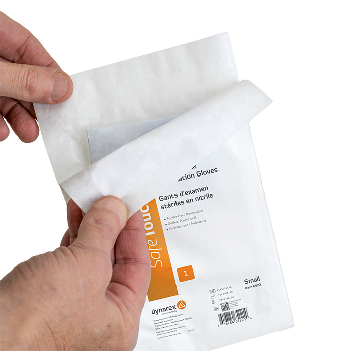 Dynarex Sterile Nitrile Exam Gloves, Powder-Free