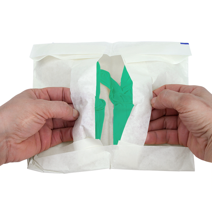 Dynarex Sterile Nitrile Surgical Gloves, Powder-Free
