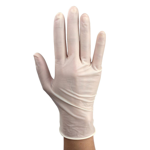 Dynarex Powder-Free Plus Latex Exam Gloves, PolyLined - 6612
