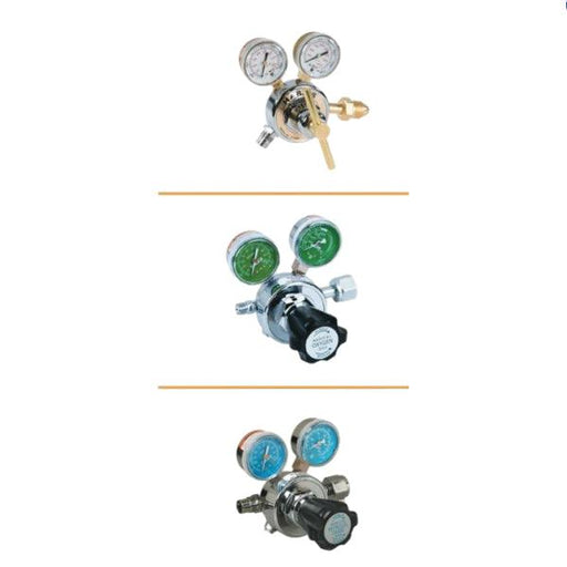 Two Gauge adjustable pressure O2/Nitrous Regulators two-gauge-adjustable-pressure-o2nitrous-dentamed-usa DENTAMED USA 4900-0000-0011 Oxygen,