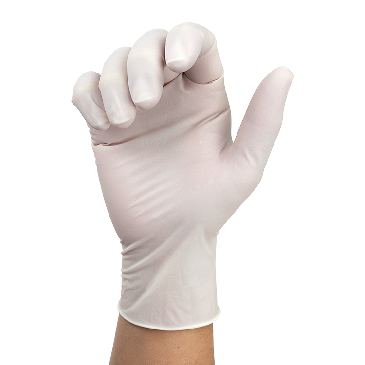 Dynarex Sensi Grip Latex Exam Gloves, Powder-Free