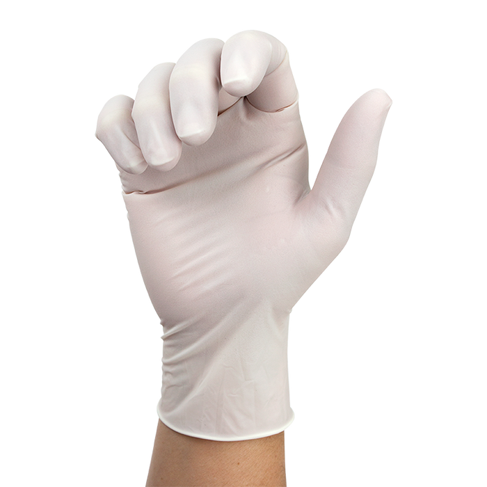 Dynarex Sensi Grip Latex Exam Gloves, Powder-Free
