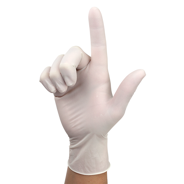 Dynarex Sensi Grip Latex Exam Gloves, Powder-Free
