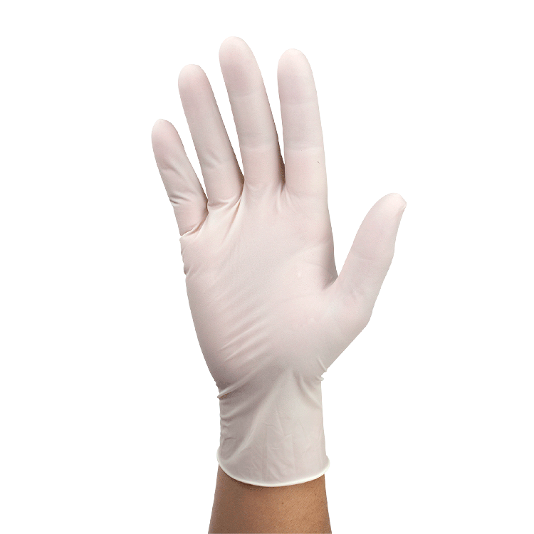 Dynarex Sensi Grip Latex Exam Gloves, Powder-Free
